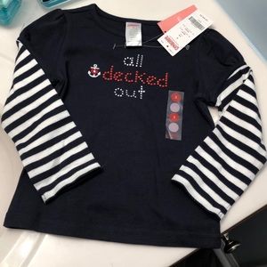 Vintage Gymboree All Decked Out sailor shirt